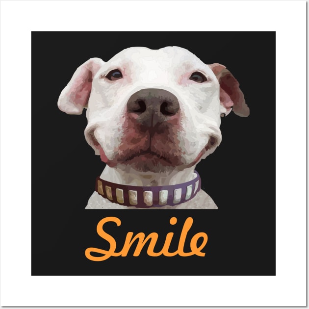 Smile Wall Art by BeAwesomeApparel